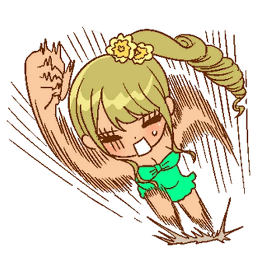🏃‍♀️ Стикер «2000s gyaru» для Telegram