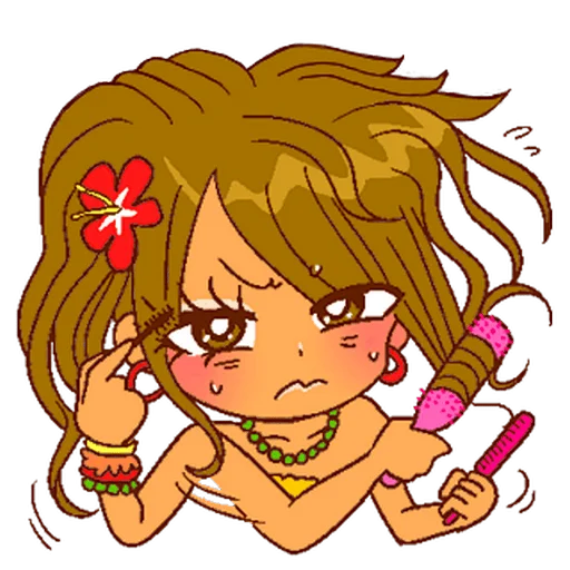 💇‍♀️ Стикер «2000s gyaru» для Telegram