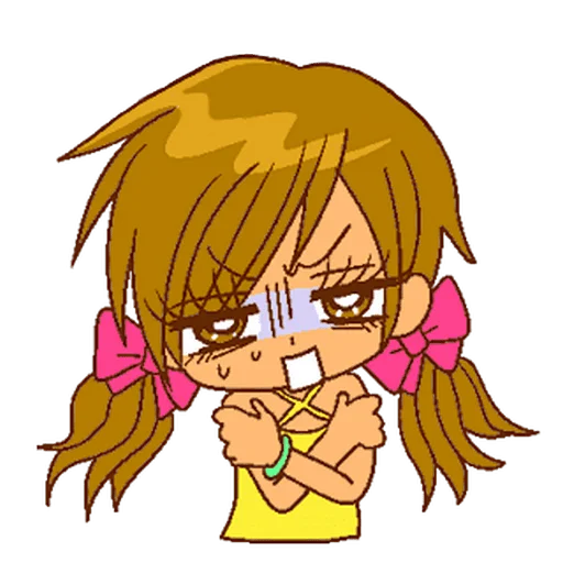 😰 Стикер «2000s gyaru» для Telegram