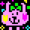 🐰 Эмодзи «heisei flashing neon FLASH WARNING» для Telegram