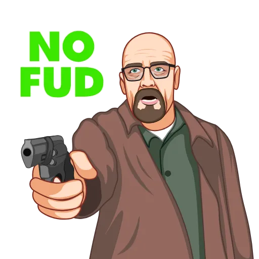 🔫 Стикер «HeisenbergInuETH» для Telegram