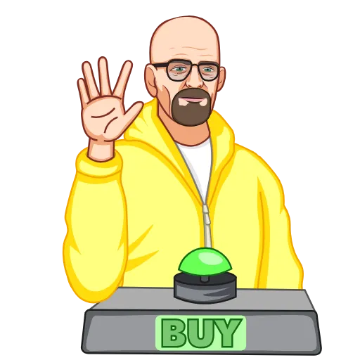 💸 Стикер «HeisenbergInuETH» для Telegram