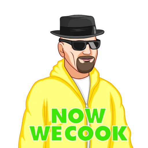 Стикерпак HeisenbergInuETH для Telegram — скачать