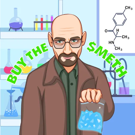 💎 Стикер «HeisenbergInuETH» для Telegram