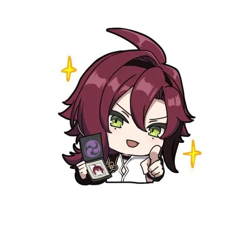 ✨ Стикер «Shikanoin Heizou» для Telegram