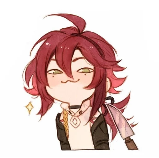 ✨ Стикер «Shikanoin Heizou» для Telegram