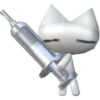 💉 Эмодзи «3D коты» для Telegram