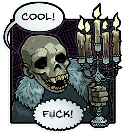 😅 Стикер «Hellboy» для Telegram