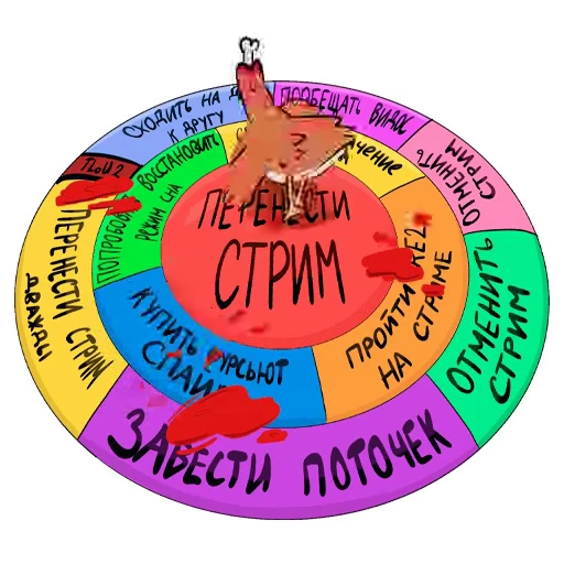 🐔 Стикер «HellCopter» для Telegram