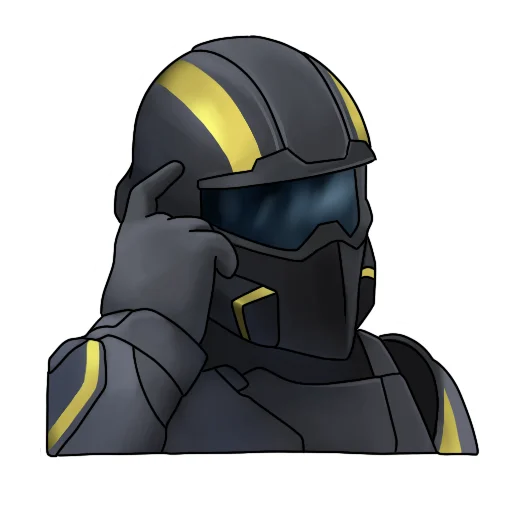 🤔 Стикер «Helldivers Red Caffeine» для Telegram