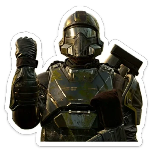 🫡 Стикер «Helldivers» для Telegram