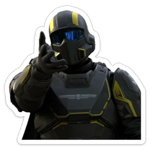 🤦 Стикер «Helldivers» для Telegram