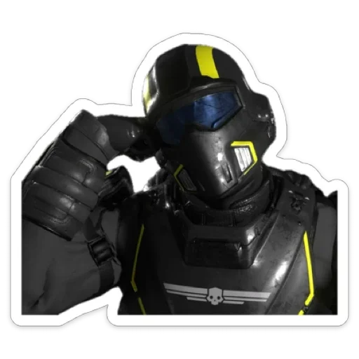🙄 Стикер «Helldivers» для Telegram