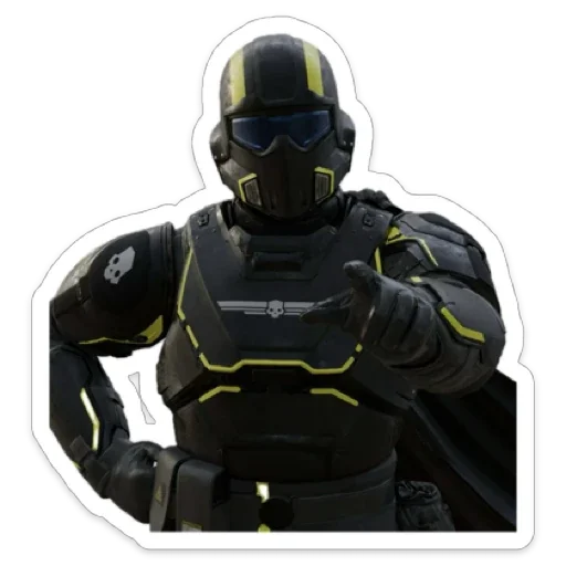🫵 Стикер «Helldivers» для Telegram