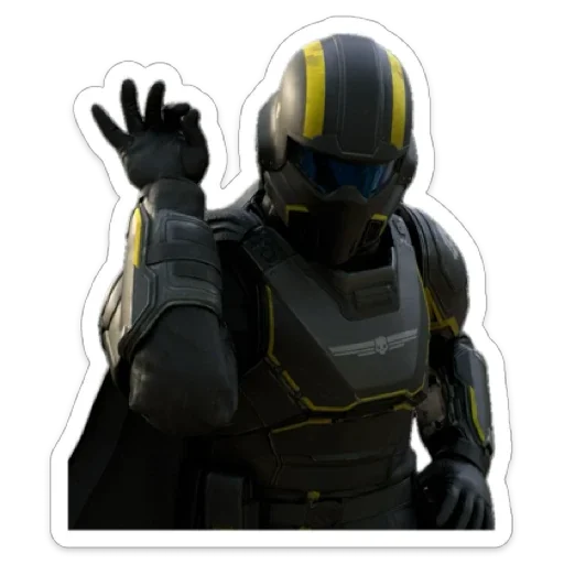 🧂 Стикер «Helldivers» для Telegram