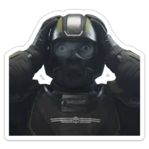 😱 Стикер «Helldivers» для Telegram