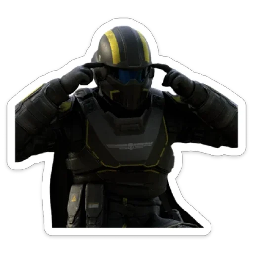 🤔 Стикер «Helldivers» для Telegram