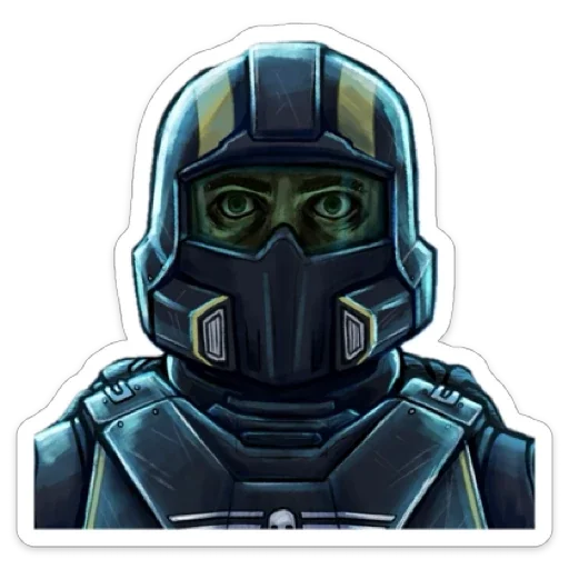 🥺 Стикер «Helldivers» для Telegram