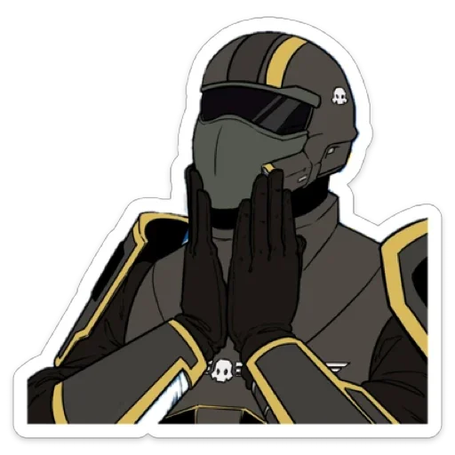 🆒 Стикер «Helldivers» для Telegram