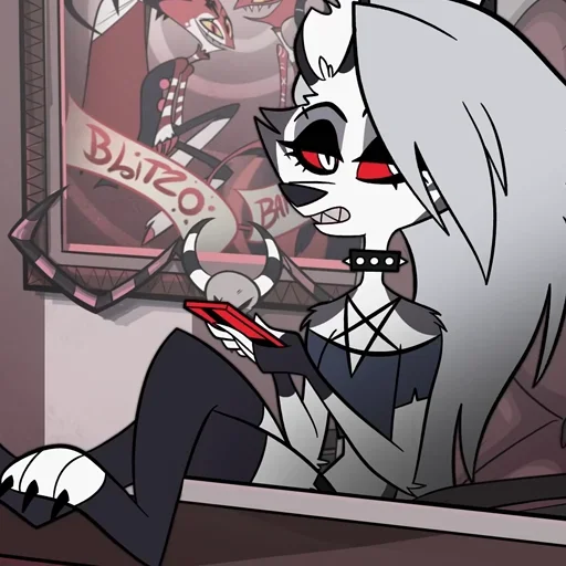 🤨 Стикер «HellHoundLoona» для Telegram