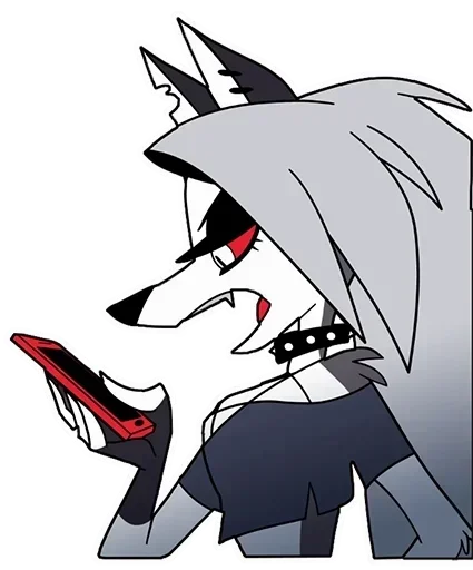 🙄 Стикер «HellHoundLoona» для Telegram