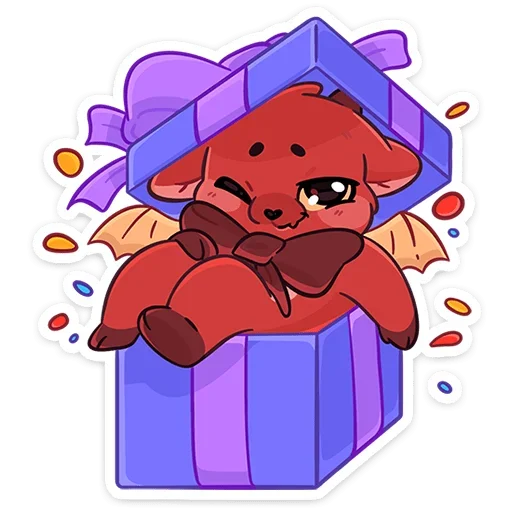 🎁 Стикер «Адский Козленыш» для Telegram