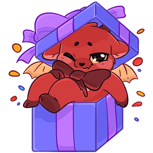 🎁 Стикер «Адский Козленыш Без Текста» для Telegram
