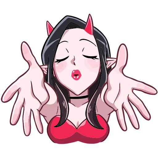 😗 Эмодзи «Адская парочка» для Telegram