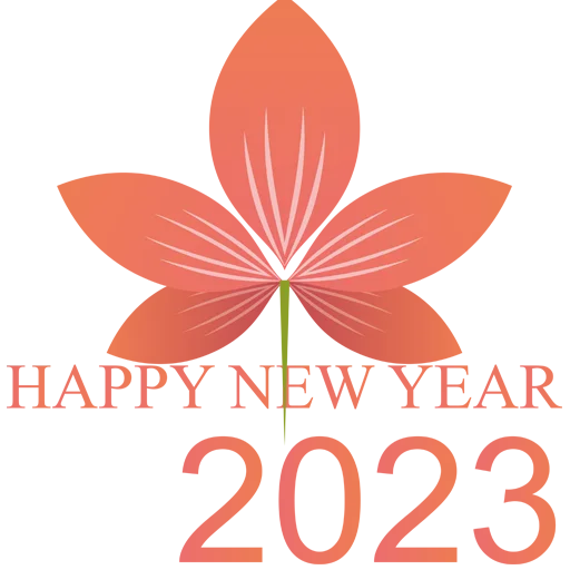 🗓 Стикер «Hello 2023» для Telegram