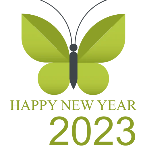 🗓 Стикер «Hello 2023» для Telegram