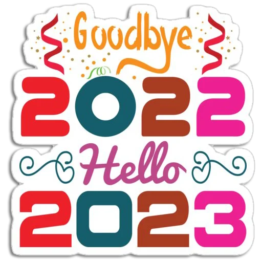 Стикерпак Hello 2023 для Telegram