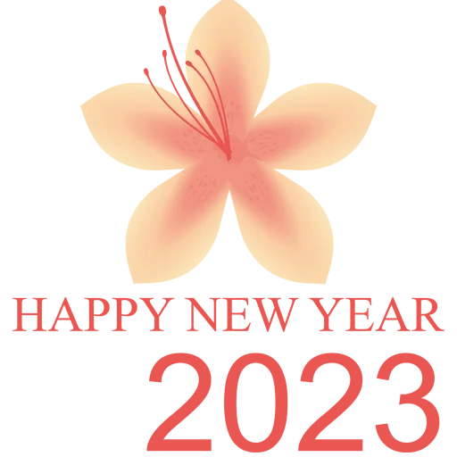 🗓 Стикер «Hello 2023» для Telegram