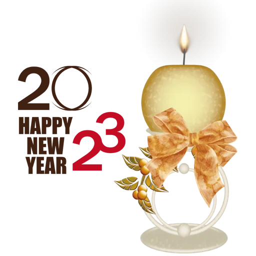 🗓 Стикер «Hello 2023» для Telegram