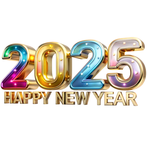 🆕 Стикер «Hello 2025» для Telegram
