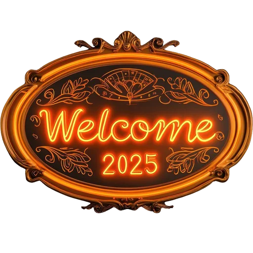 👋 Стикер «Hello 2025» для Telegram
