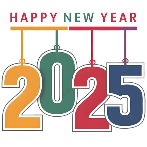 🆕 Стикер «Hello 2025» для Telegram