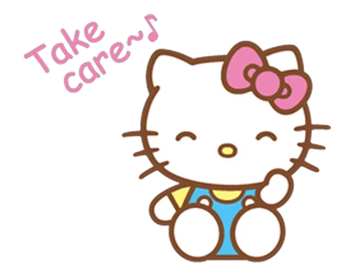 Стикерпак Hello Kitty для Telegram — скачать