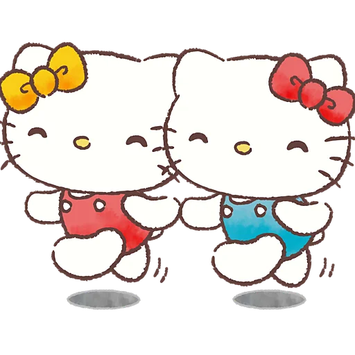 🥰 Стикер «Привет Китти» для Telegram