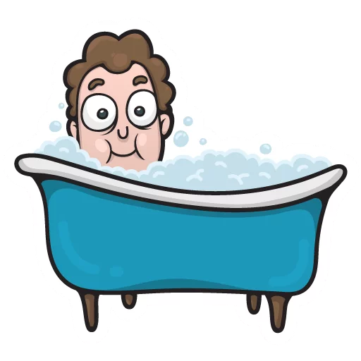 🛁 Стикер «Hello, Bob!» для Telegram
