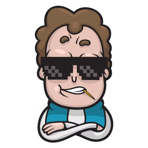 😎 Стикер «Hello, Bob!» для Telegram