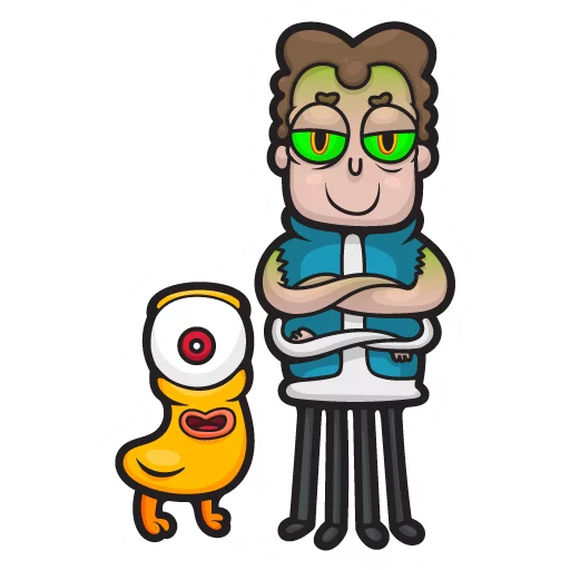 😈 Стикер «Hello, Bob!» для Telegram