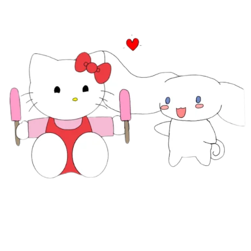 🐱 Стикер «Hello Cinnamoroll» для Telegram