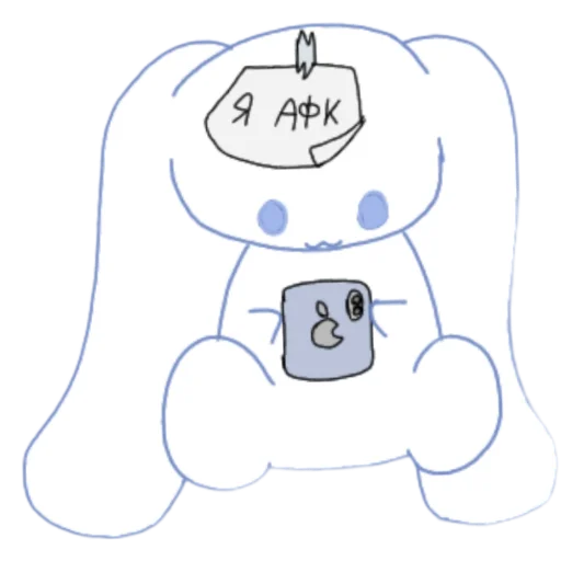 🙂 Стикер «Hello Cinnamoroll» для Telegram