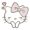 Стикер 16 😘 kitty cute ✨