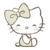 Стикер 44 😘 kitty cute ✨