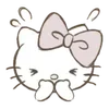 Стикер 29 😘 kitty cute ✨
