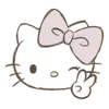 Стикер 7 😘 kitty cute ✨