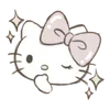 Стикер 17 😘 kitty cute ✨