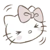 Стикер 23 😘 kitty cute ✨