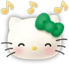 Стикер 19 Hello Kitty #status #girl #cute